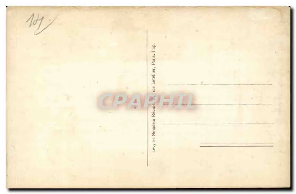 Trouville — Abfahrt von Fischereibooten — LL. n°262 - Rückseite