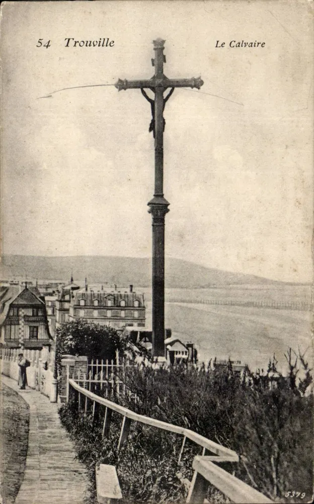 Trouville — O Calvário — Editor anônimo, n° 5379 - Frente