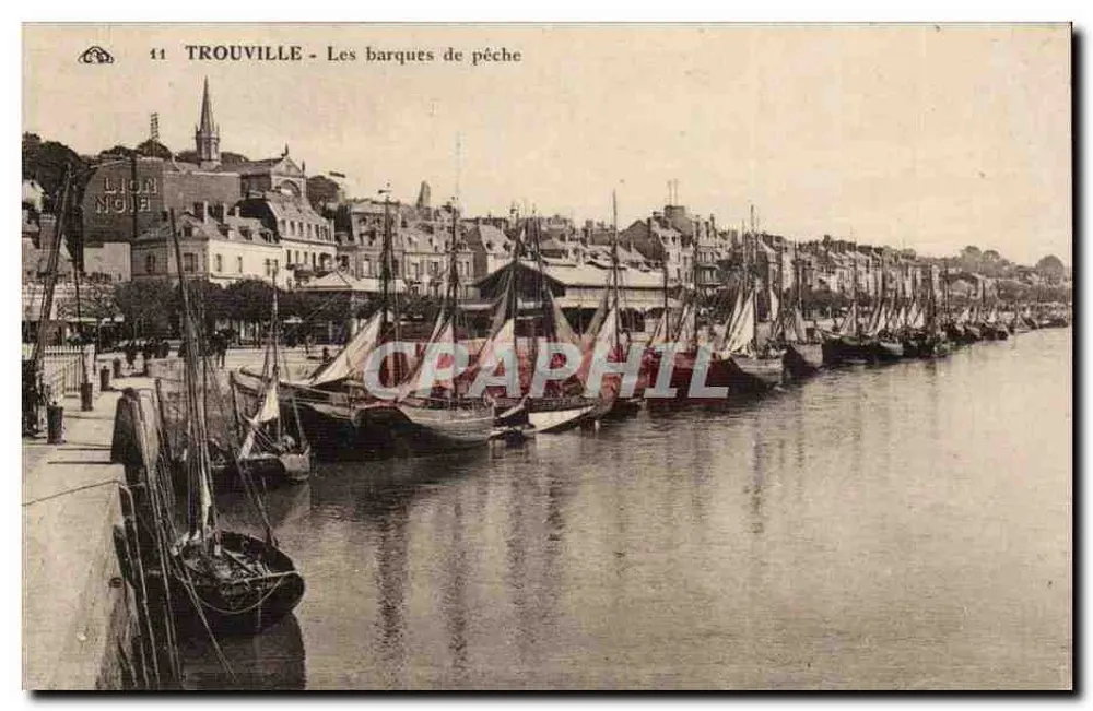Trouville - As barcas de pesca — Lion Noël, n°11 - Frente