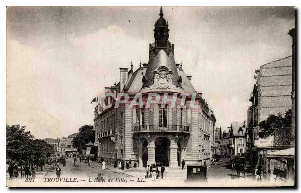Trouville — Ansicht des Rathauses — Lévy Fils & Cie, Paris - Vorderseite