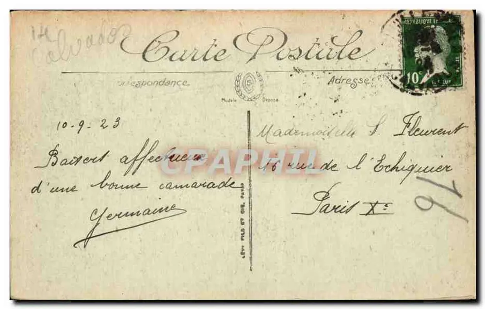 Trouville — Das Casino — Haupteingang (Durville, Architekt) — LL. - Rückseite