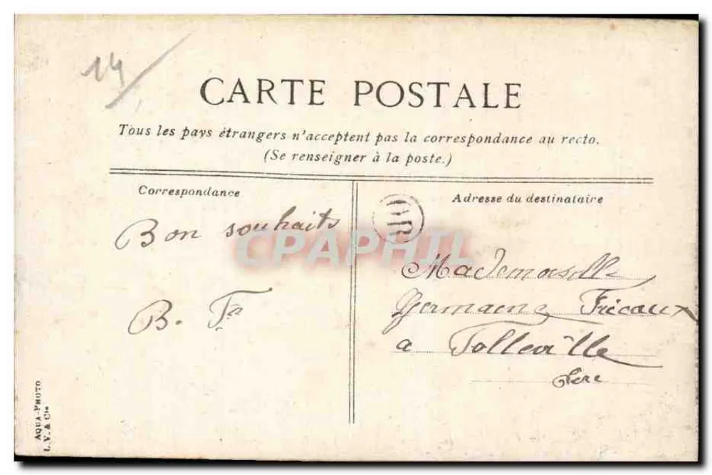 Eden Casino — Parigi — editore Théophile L. C. & Cie - Verso