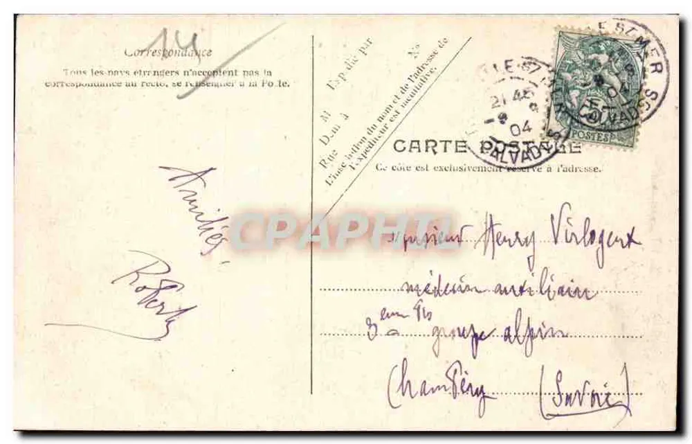 Trouville — Allgemeiner Blick auf den Strand — V. P. Paris, Nr. 31 - Rückseite
