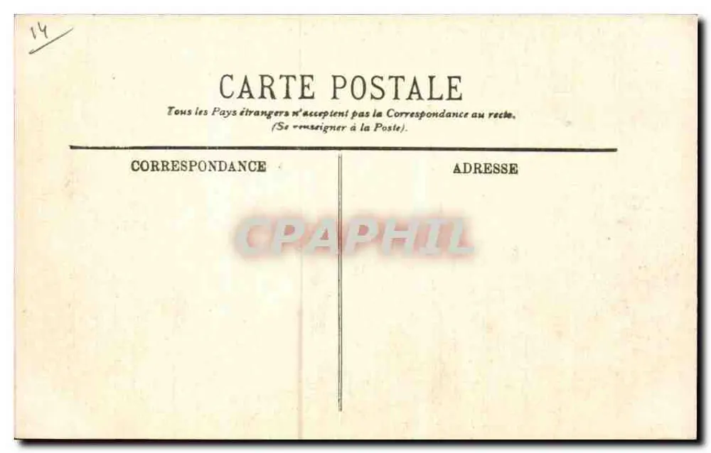 Trouville — A Rue de Paris — LL. — n°30 - Verso