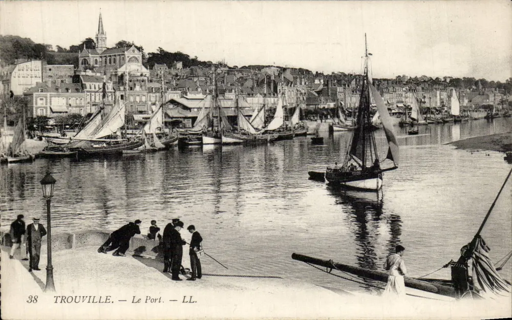 Trouville — De Haven — LL. — n°38 - Voorkant