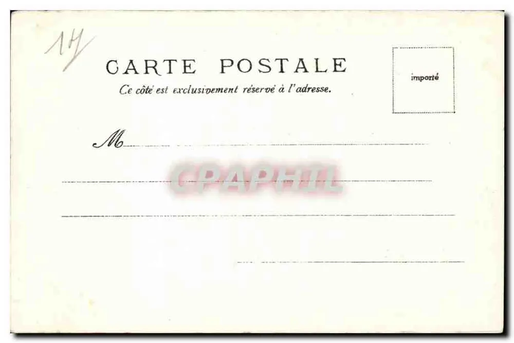 Trouville — Hotel des Roches Noires — n° 92 - Rückseite
