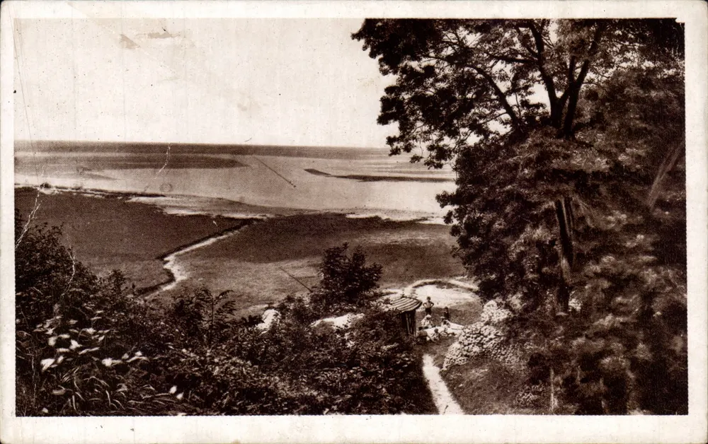 St-Valéry-sur-Somme — Der Kanal von der Tower Harold aus gesehen — Verlag HE-LOIRAVURE COMTE MACON - Vorderseite