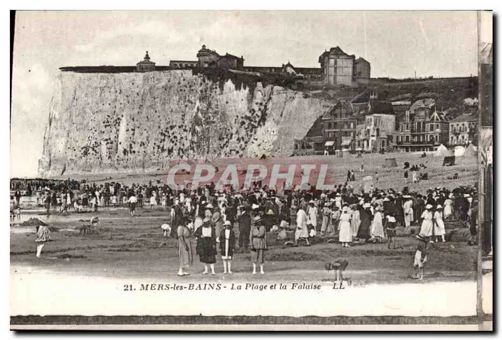 MERS-les-BAINS - Die Strände und der Kliff — LL, n°21 - Vorderseite