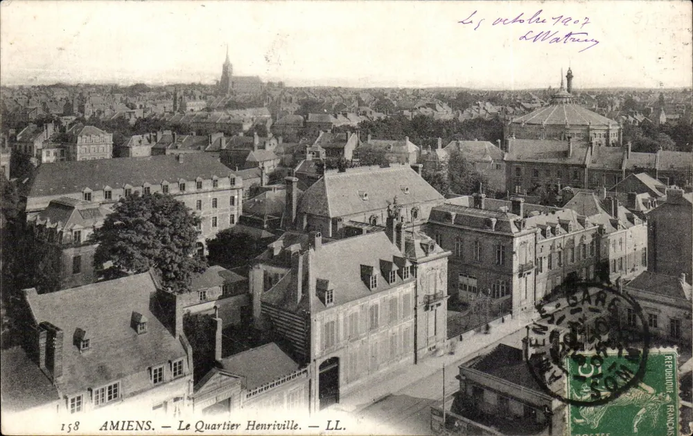 Amiens — Dzielnica Henriville — LL. — nr 158 - Awers