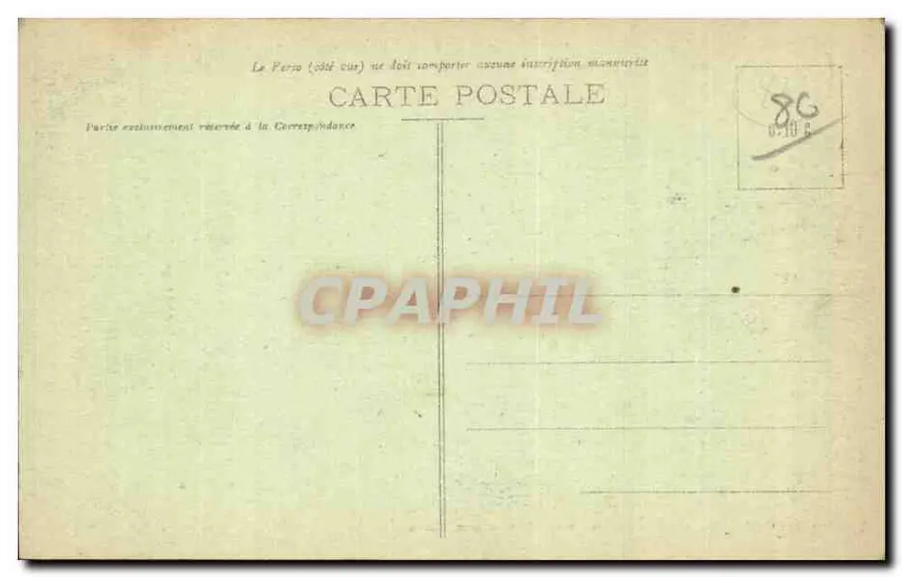 AULT - Die Strände und Klippen - Ansicht vom Felsen — M. Lévèque, Fotografie-Verlag, 26, Grande-Rue, Ault - Rückseite