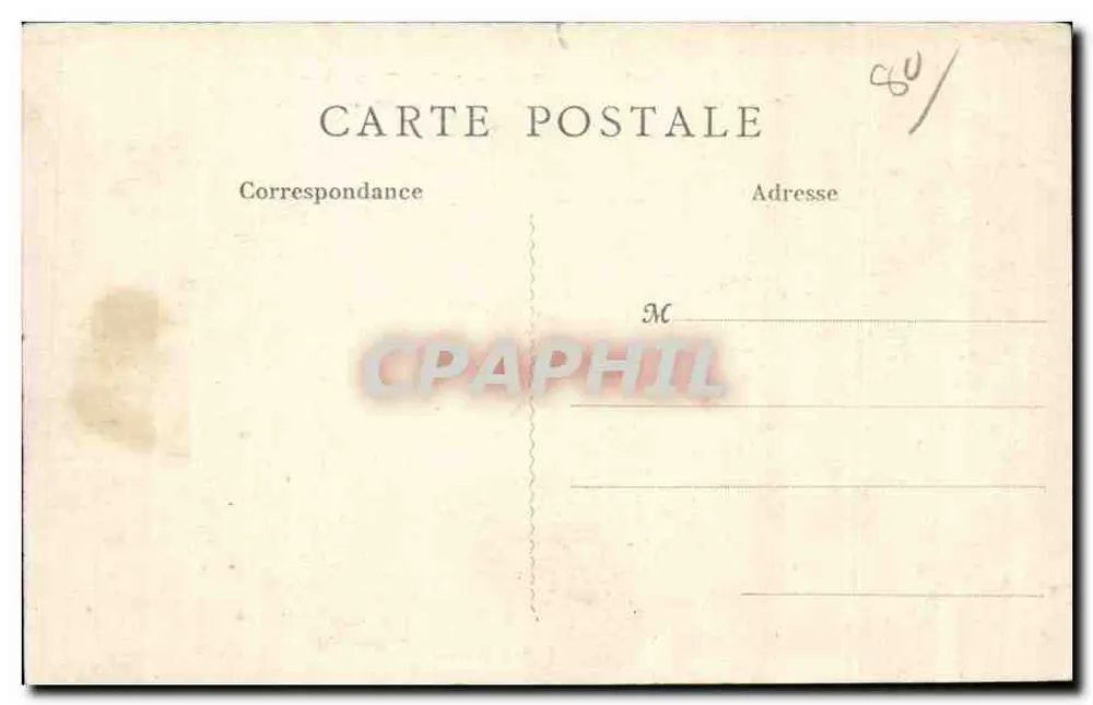Albert (Somme) — Fabriken Rochet-Schneider in Brand — J.M.T. Paris - Rückseite