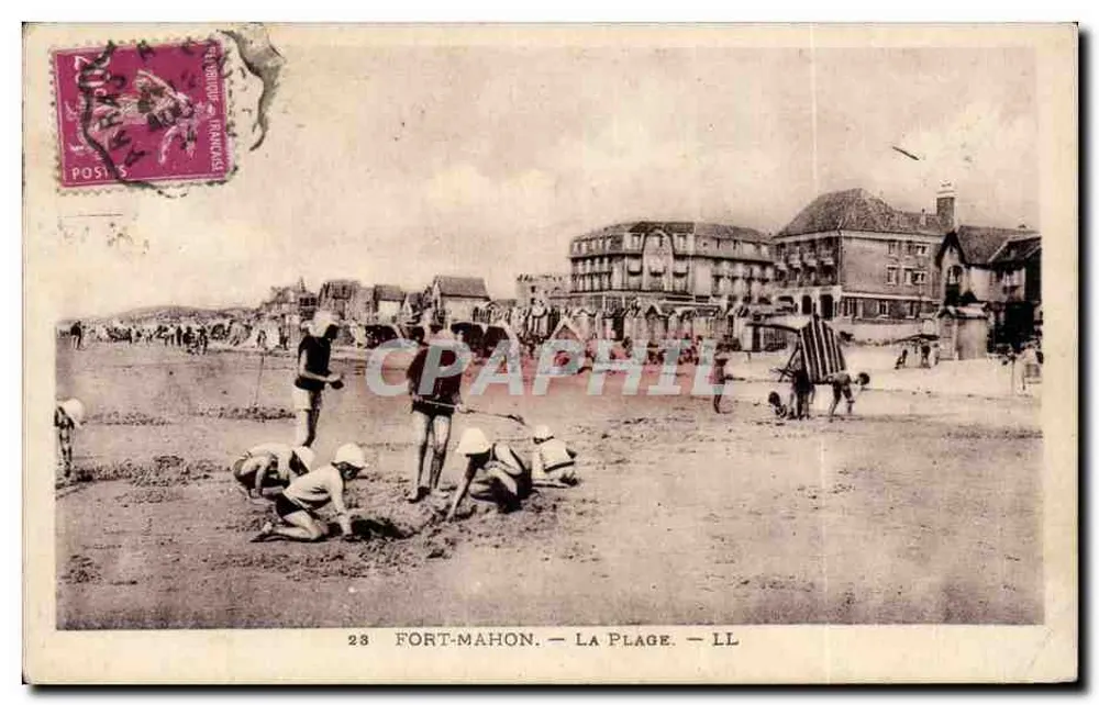 Fort-Mahon — A Praia — LL - Frente