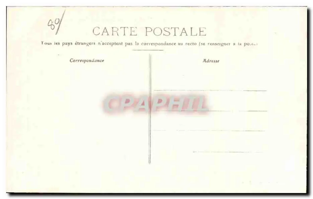 Amiens — Palácio de Justiça (a Corte de Apelação) — Editor: Buzat, 17, place L. Daudély - Verso