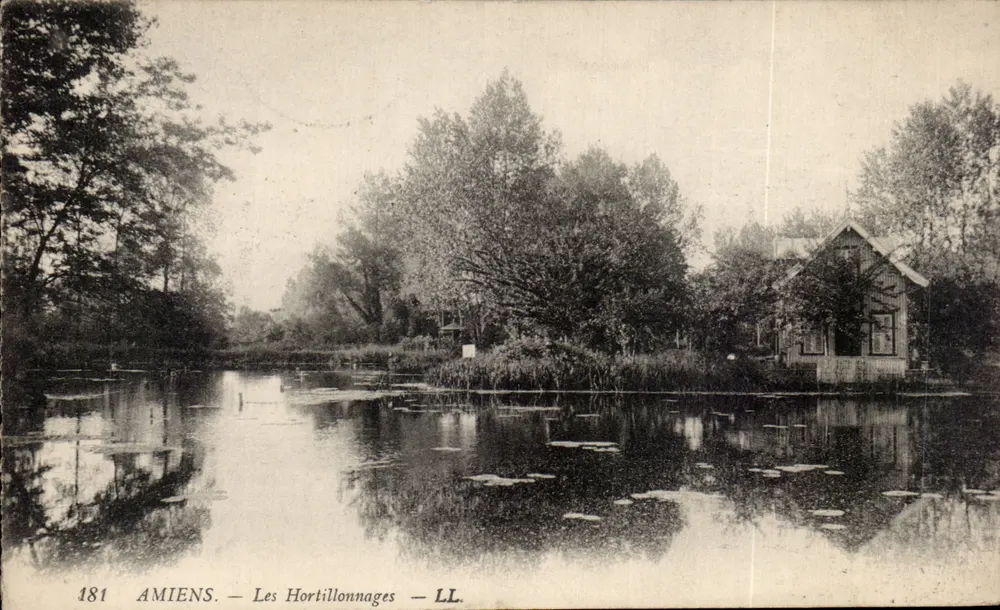 Amiens — Os Hortillonnages — LL. N° 181 - Frente