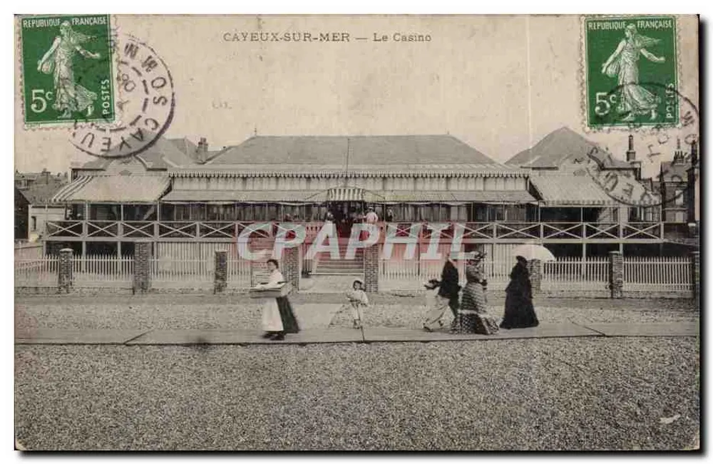 CAYEUX-SUR-MER — O Casino — editor não visível, número de série ilegível - Frente