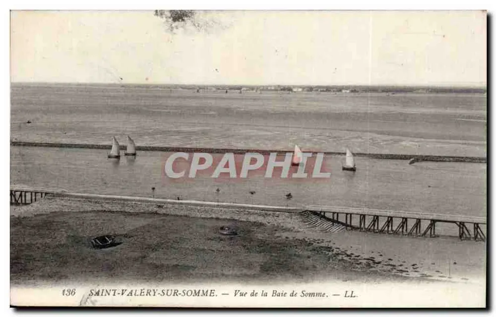 Saint-Valéry-sur-Somme — Ansicht der Bucht von Somme — LL, n° 136 - Vorderseite