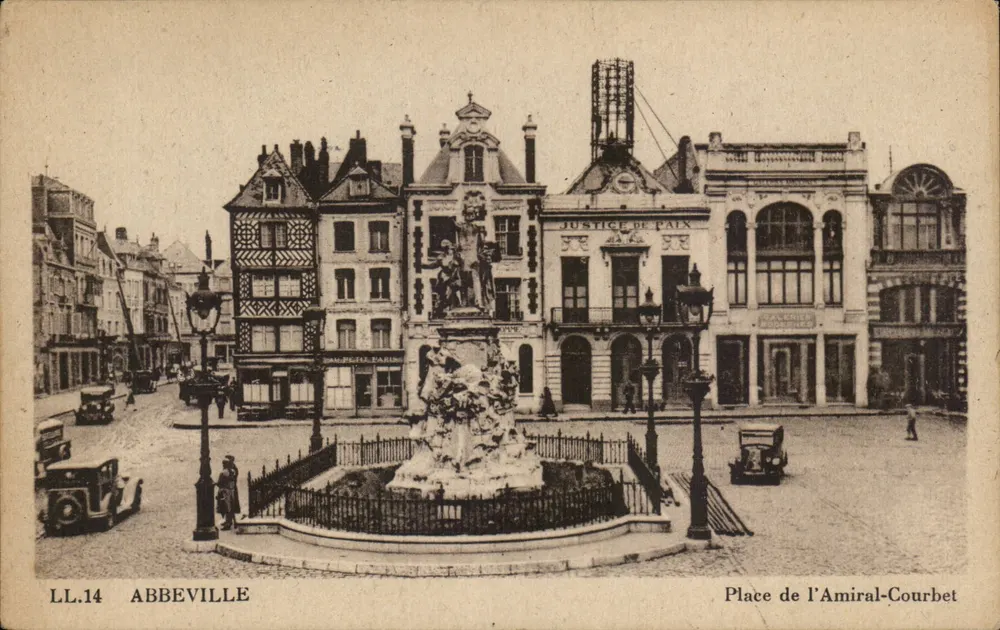 Abbeville — Place de l'Amiral-Courbet — LL.14 - Vorderseite