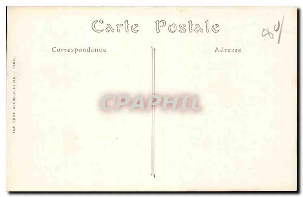 Flaucourt (Somme) — As primeiras Casas — Campanha de 1914-1916 - Verso