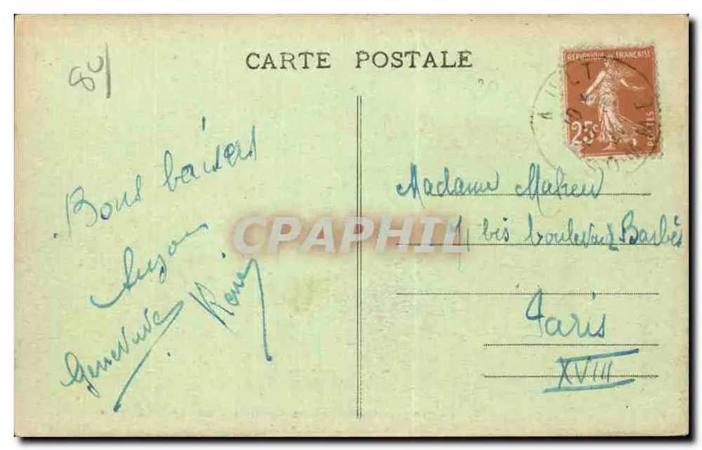 ऑल्ट-ओनिवाल - सूर्यास्त — ग्रैंड रू, 1913, अज्ञात प्रकाशक - पीछे