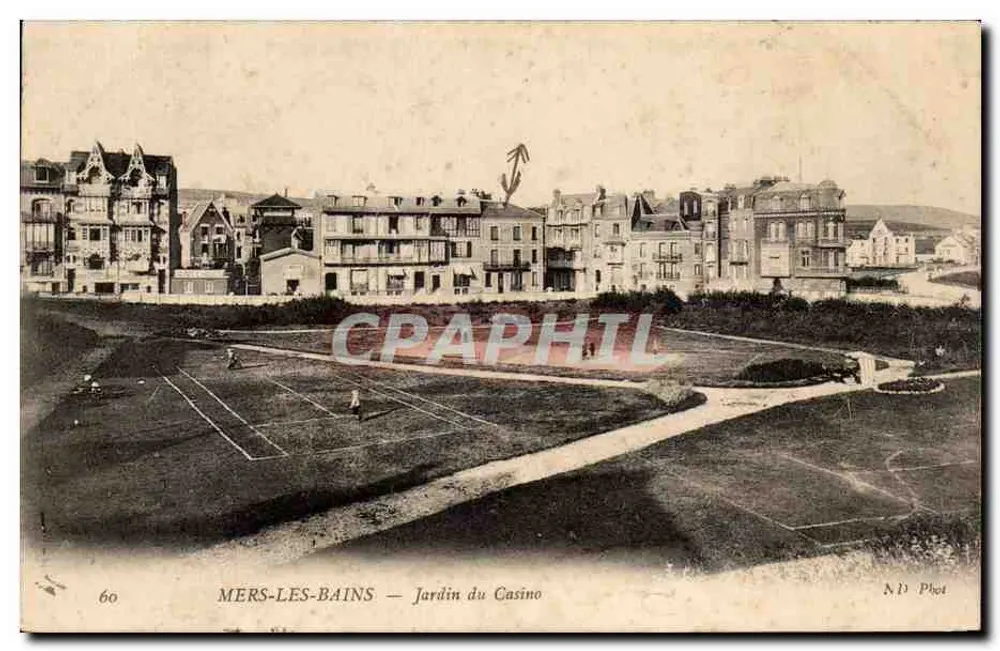 MERS-LES-BAINS — Garten des Casinos — N°60 - Vorderseite