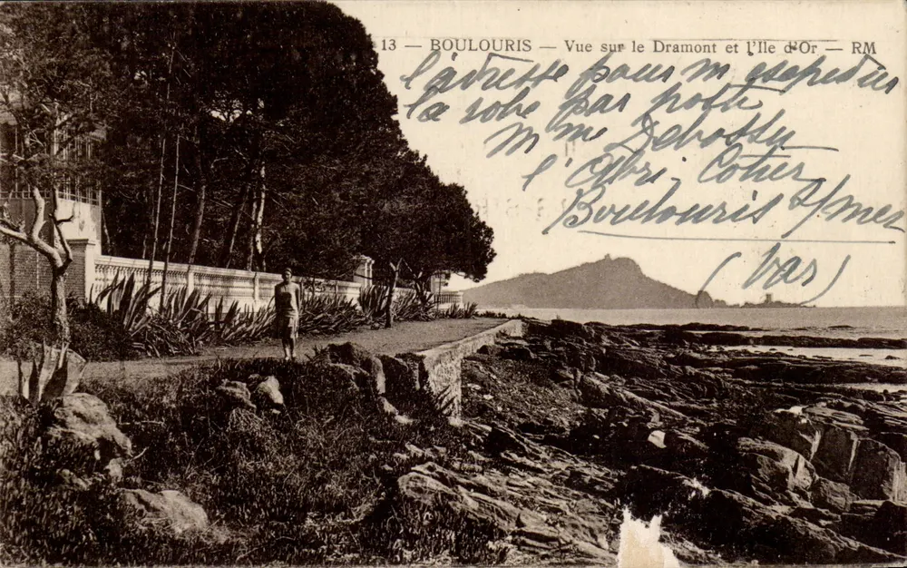 Boulogne-sur-Mer — Blick auf den Dramont und die Île d'Or — RM - Vorderseite