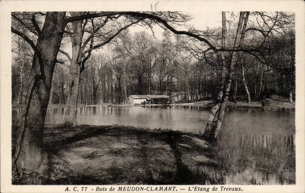 Bois de Meudon-Clamart — L'Étang de Tреваух — A.C. 77 - Vorderseite