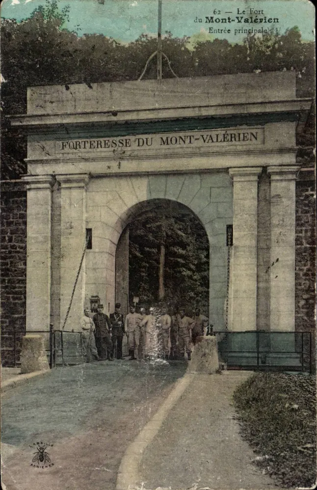 Fort du Mont-Valérien — Haupteingang — Lansille, n°62 - Vorderseite