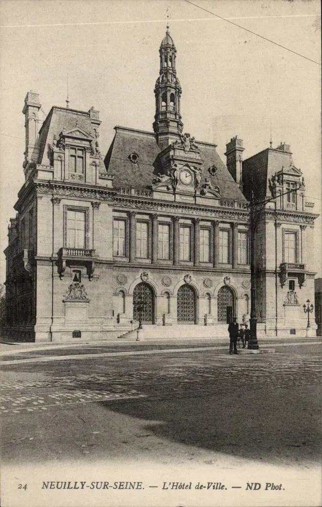 Neuilly-sur-Seine — Das Rathaus — ND Fot. n°24 - Vorderseite