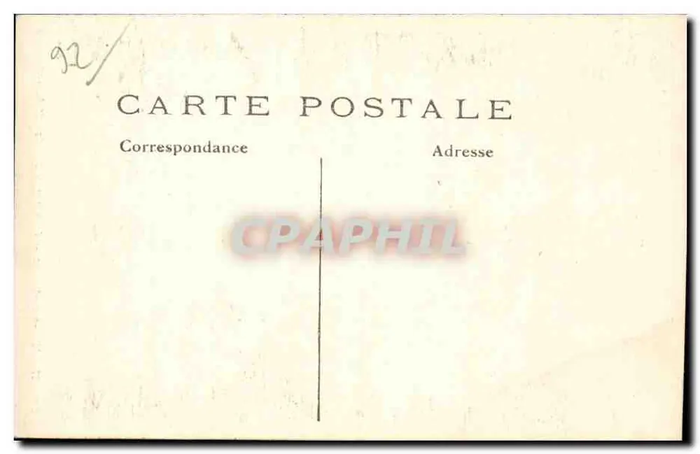 Neuilly-sur-Seine — Innenansicht der Kirche St-Jean-Baptiste — L'Abeille, n°59 - Rückseite