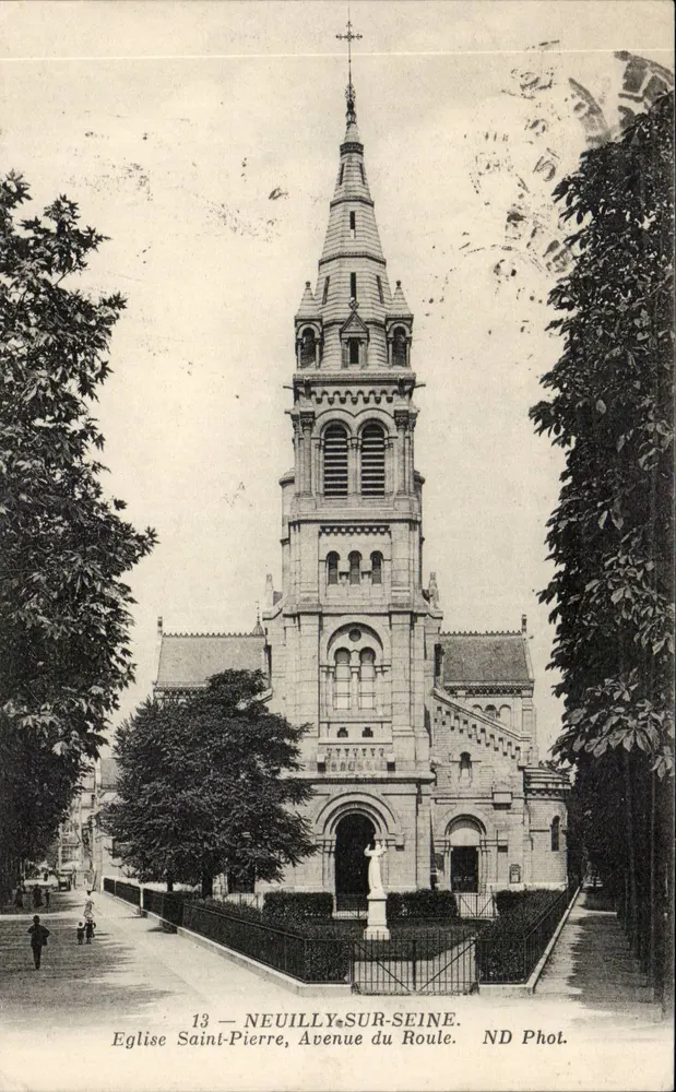 Kirche Saint-Pierre — Neuilly-sur-Seine — ND Phot. - Vorderseite