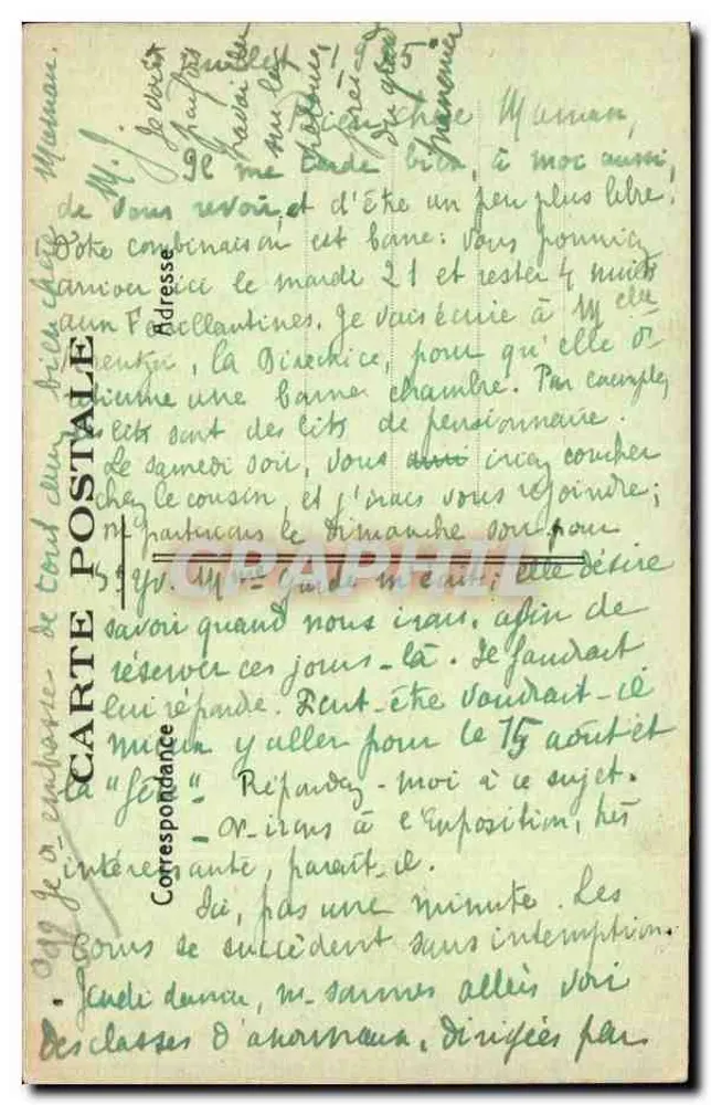 Fontenay-aux-Roses — Büste von Félix Pecault an der Normalschule — phot.édit. Robinson - Rückseite
