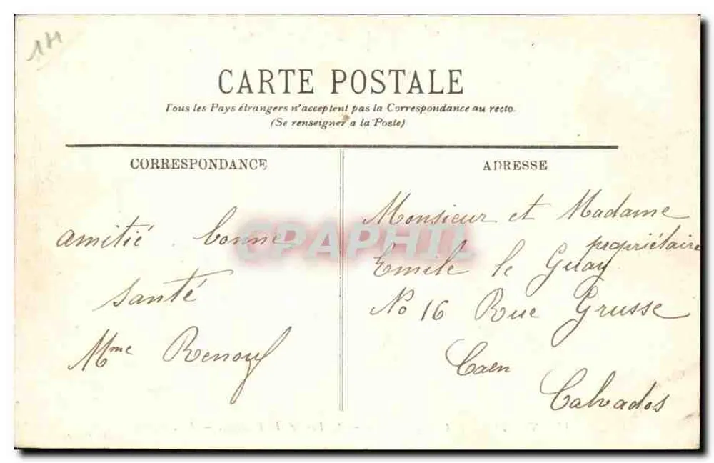 L'Orne pittoresque — Clecy — O Pont da Batalha — LL. - Verso