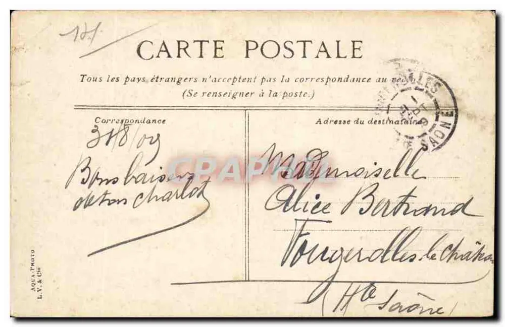 Caen. O Abreugem e a Peixaria — L.V.C. editor - Verso