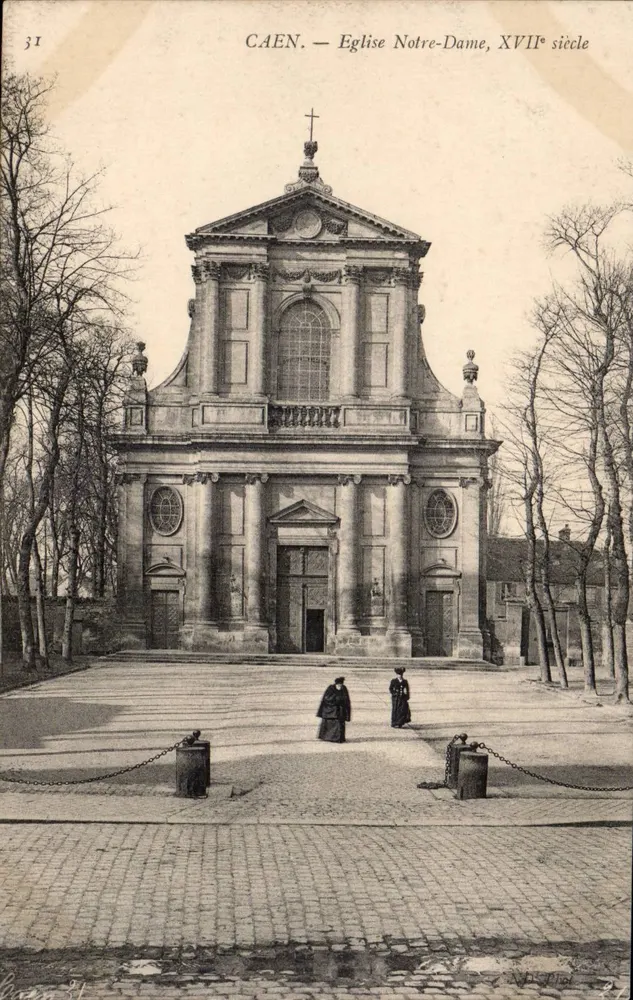 Caen — Igreja de Nossa Senhora, século XVII — Editor não identificado, n° 31 - Frente