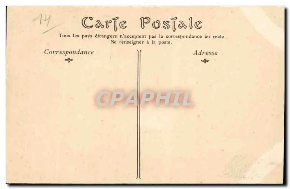 Caen — Igreja de Nossa Senhora, século XVII — Editor não identificado, n° 31 - Verso