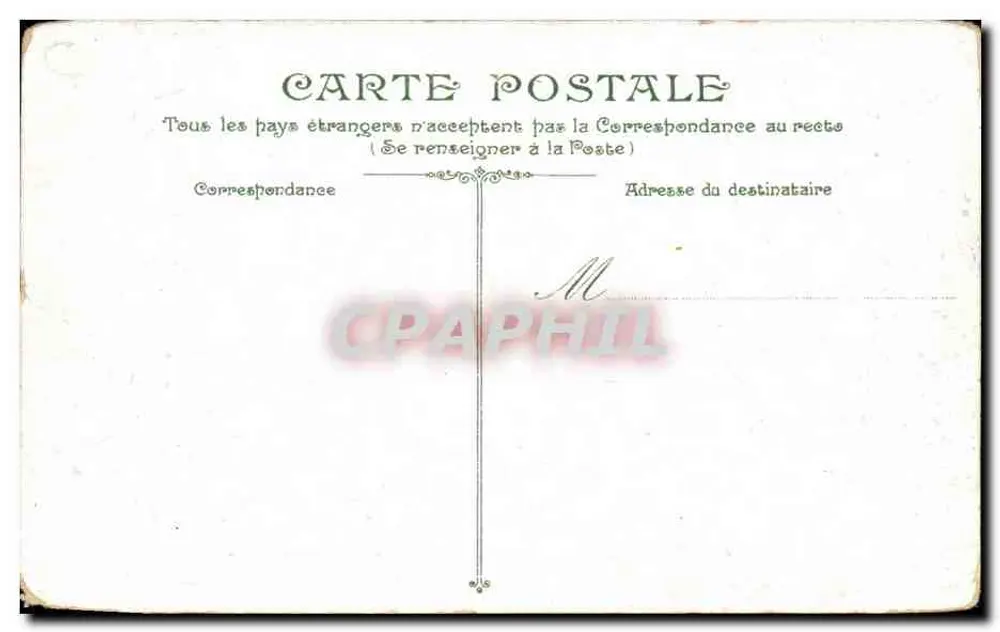 Caen — O Porto — Editor não identificado, n° de série 20 - Verso