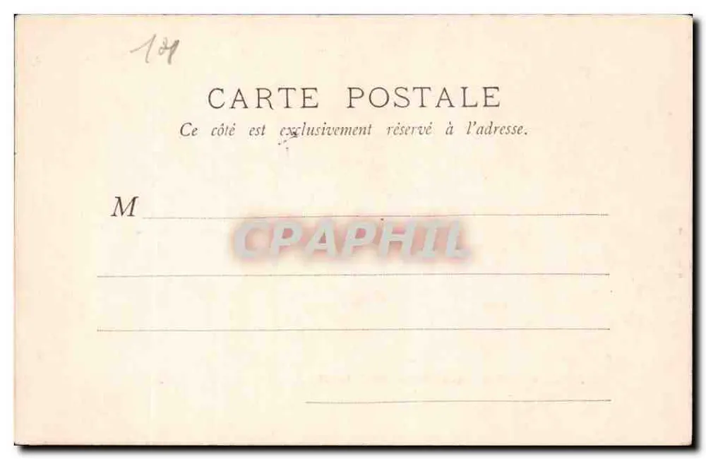 Abadia das Dames (Igreja de Santa Trindade) — Caen — B.G. Paris - Verso