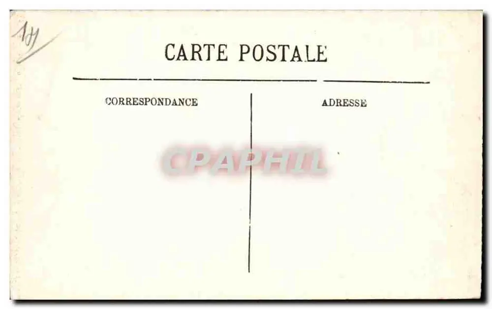 Caen — Allgemeiner Blick auf den Schloss aus Saint-Pierre — LL. - Rückseite