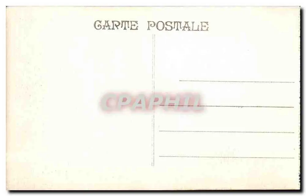Schubkarren-Rundgang — Kolonialausstellung Marseille 1922 — Verlag unbekannt - Rückseite