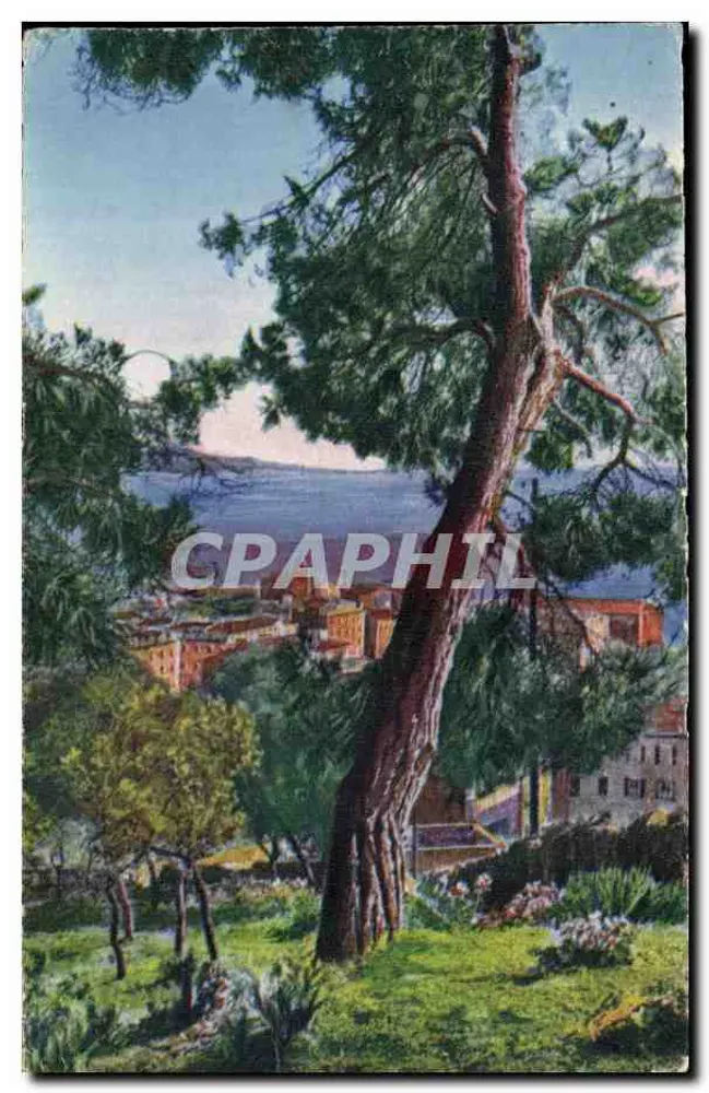 Ansicht der See und des Dorfes — Ajaccio — Editions A. Tourre, Ajaccio - Vorderseite