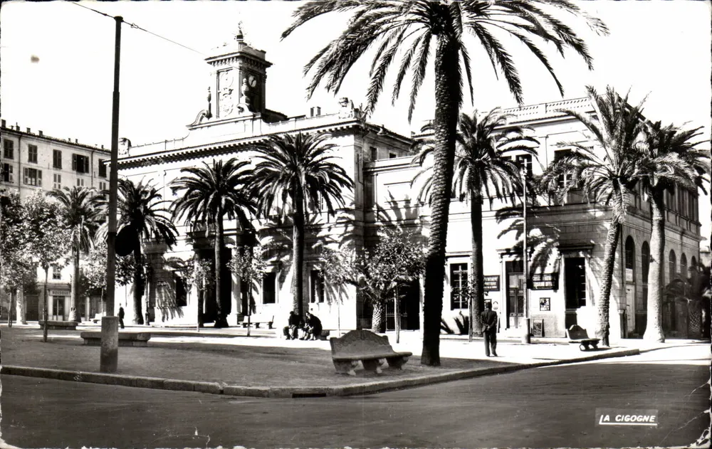 Place de la Mairie in Ajaccio — Verlag La Cigogne, n° 20.004.26 - Vorderseite