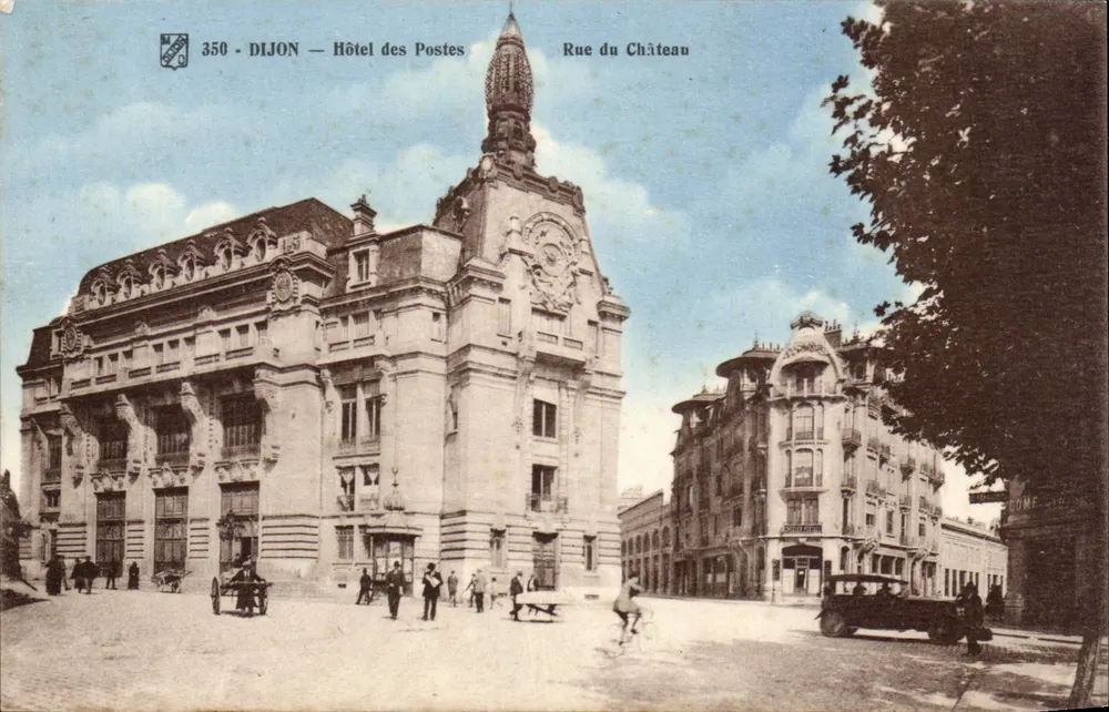Dijon — Hotel dos Correios — Rua do Castelo - Frente