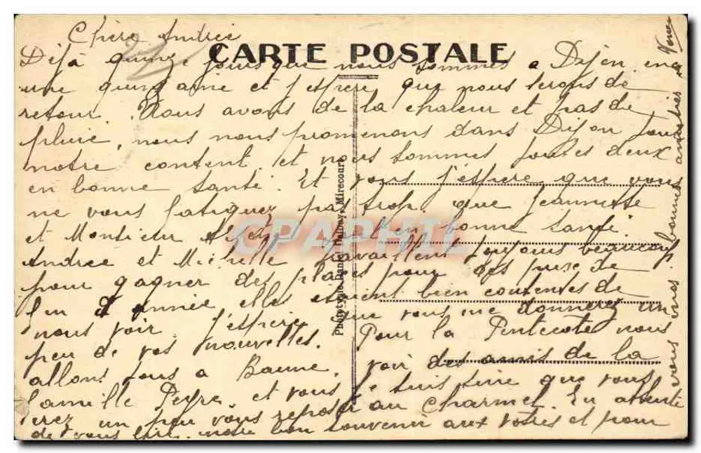 Dijon — Porta Guilherme — D.D. n°22 - Verso
