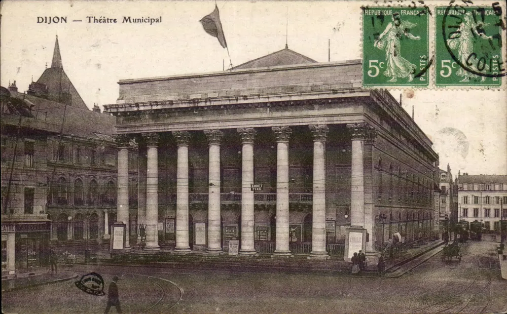 Dijon — Teatro Municipal — Editor não visível - Frente