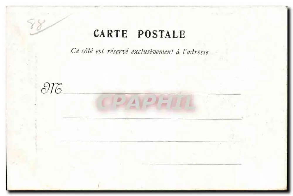 Epinal — Cinco horas da manhã — Imp. C. Froereisen, Epinal - Verso