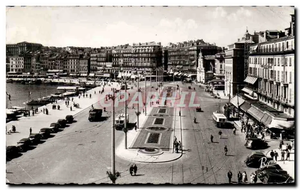 Der Mittelmeerküste — Quai des Belges und der Neue Garten — Éditions Rymne - Vorderseite