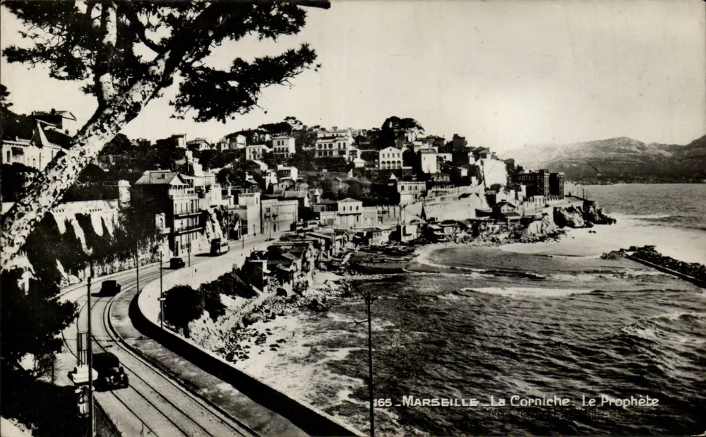 Marselha - A Corniche - O Profeta — Edição Cigogne, n°165 - Frente