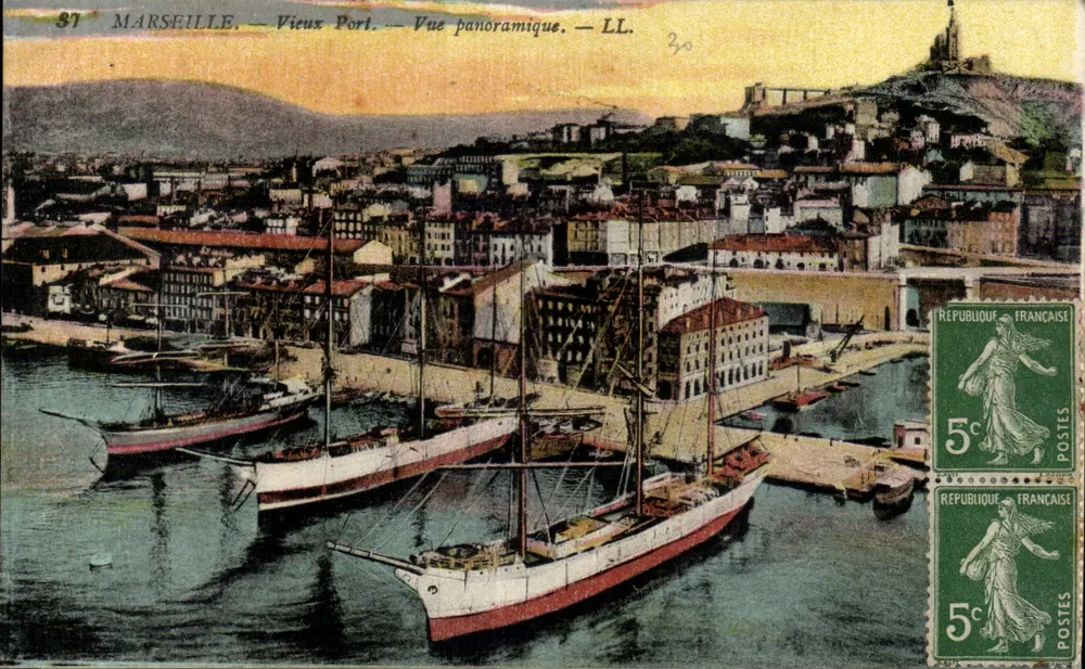 Marseille — Vieux Port — Panoramablick — LL. — n°37 - Vorderseite