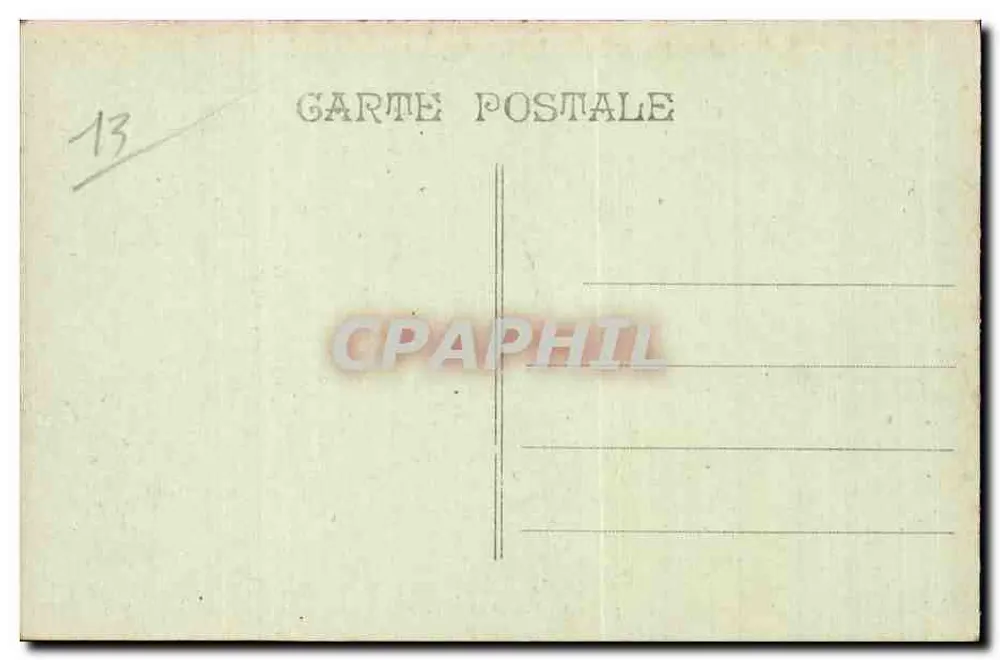 Marseille - Die Promenade - Pont de la Fausse-Monnaie - Rückseite