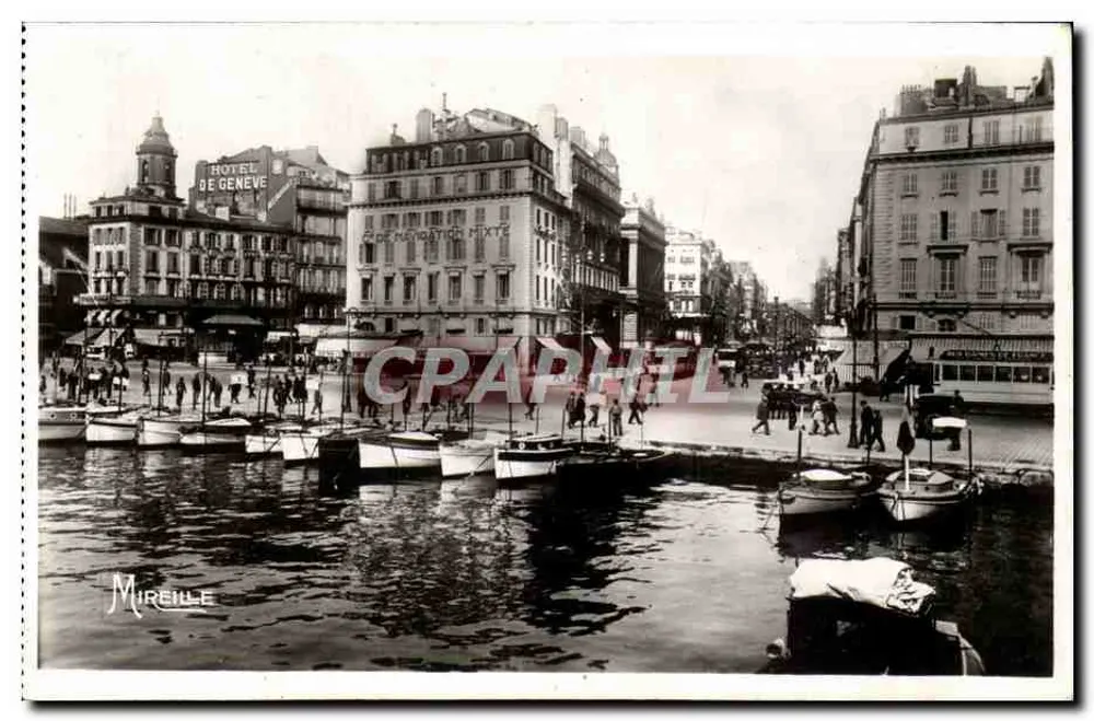 MARSEILLE — Quai der Belgier und die Canebière — Verlag G. GANTINI - Vorderseite